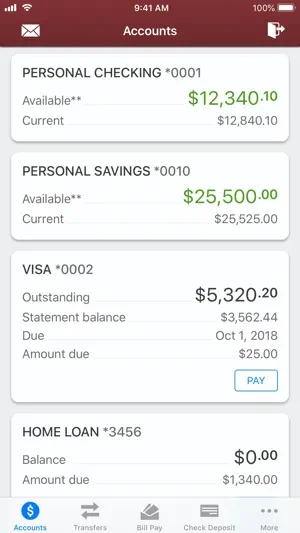 BankSouth screenshot 2