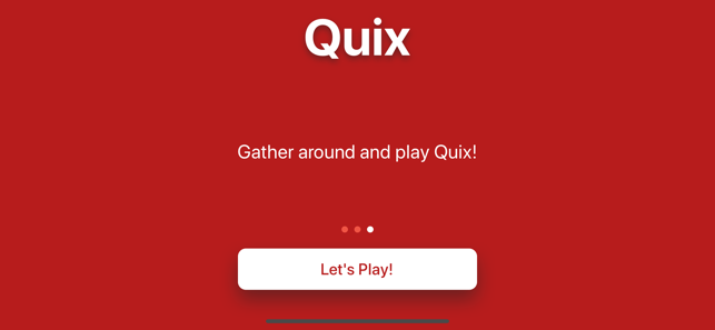Quix Dice Game