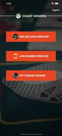 Game screenshot Upswing Poker Chart Viewer apk