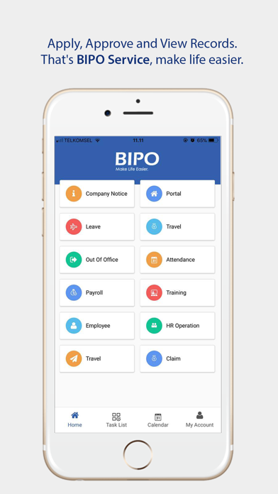 Screenshot #1 pour BIPO HRMS