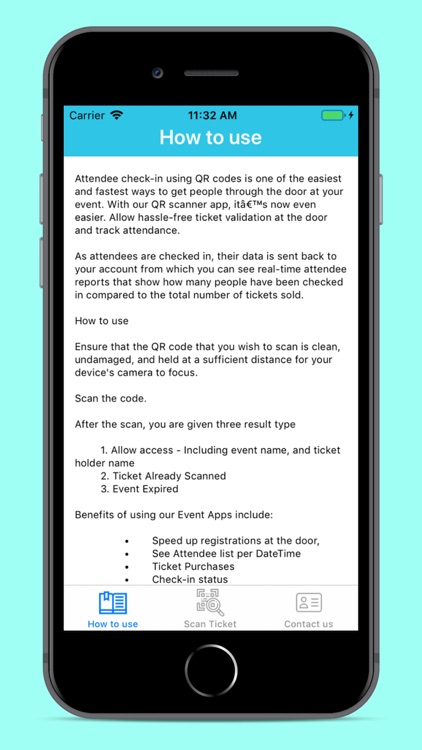 Axcess AI Event scanner