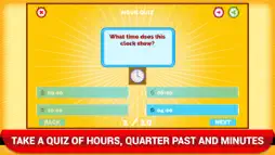 Math Telling Time Clock Game screenshot 4