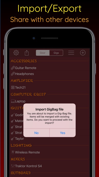 Gig-Bag Gear Checklist screenshot-9