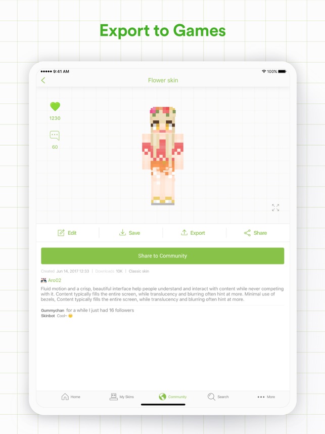 Skinseed for Minecraft Skins on the App Store