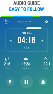 walking for weight loss iphone screenshot 1