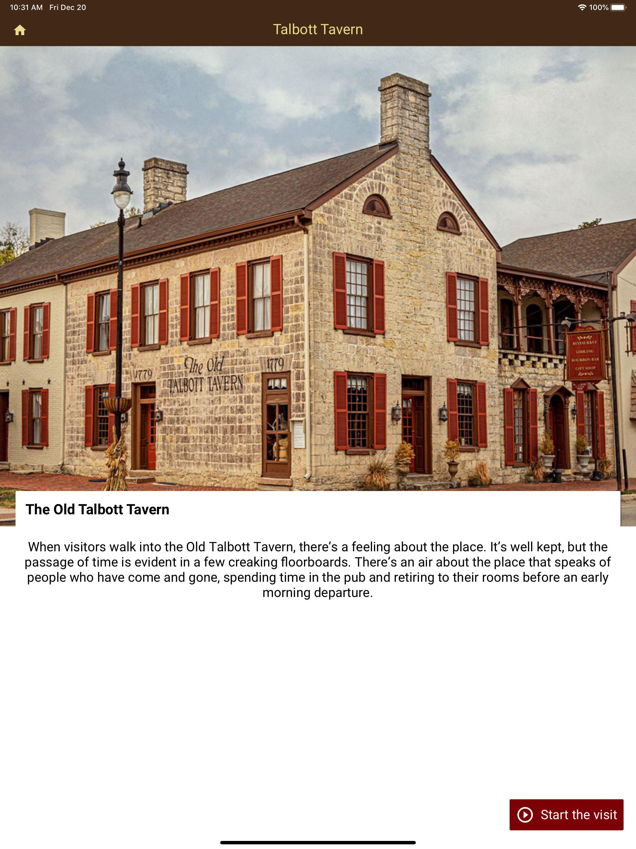 Old Talbott Tavern