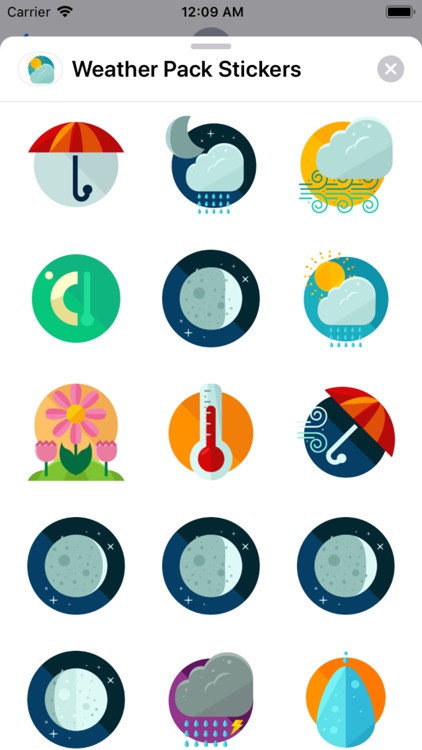 Weather Pack Stickers