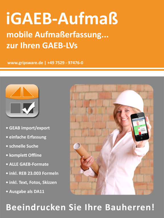 iGAEB-Aufmaß