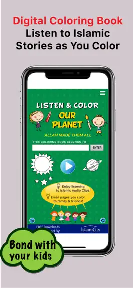 Game screenshot Listen & Color Our Planet mod apk