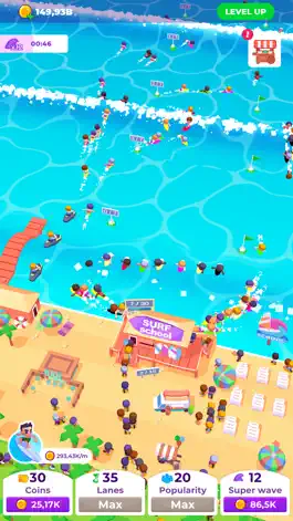 Game screenshot Idle Surfing apk