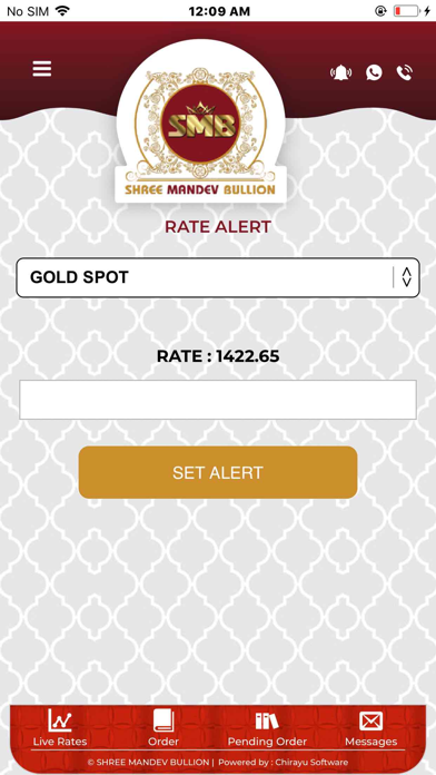 Shree Mandev Bullion Screenshot