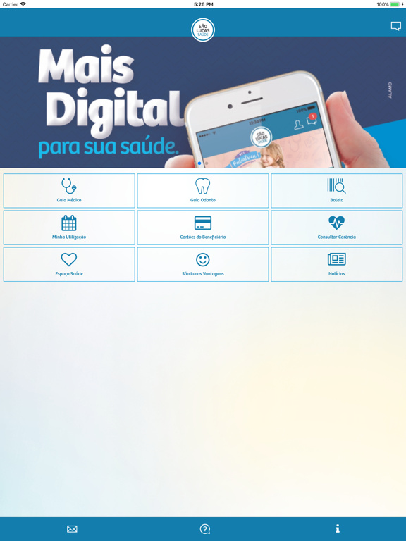 São Lucas Saúde app screenshot 3