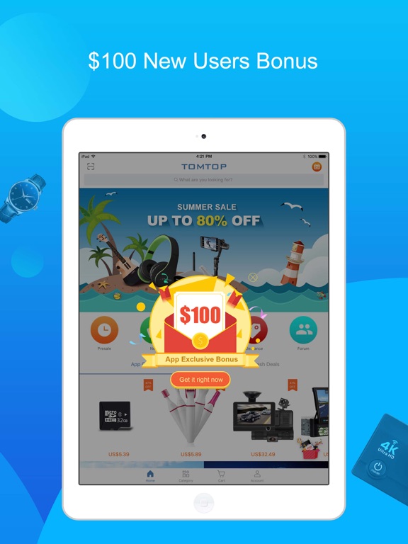 Screenshot #4 pour TOMTOP Online Shopping App