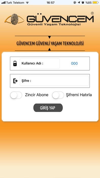 App screenshot