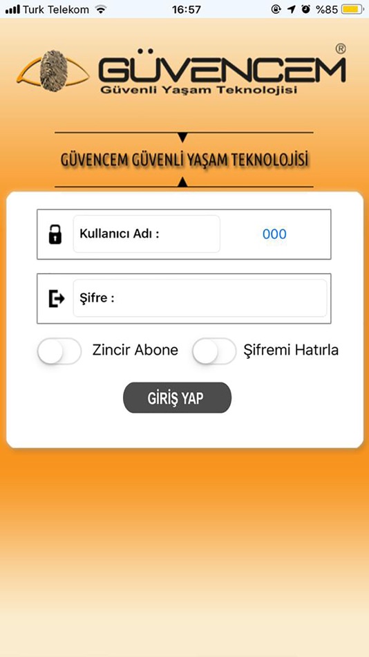 #1. Güvencem Alarm Sinyal Takibi (iOS) 由: Mustafa Bektas