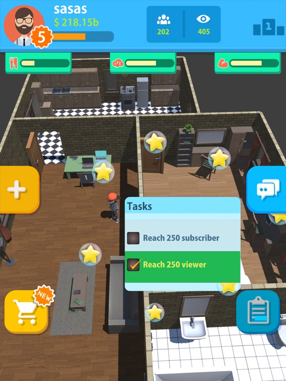 uTubers.idle iPad screenshot
