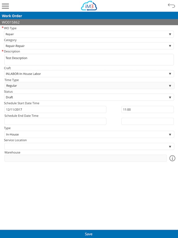 iM3 SCM Lite iPad screenshot 4 - Business app