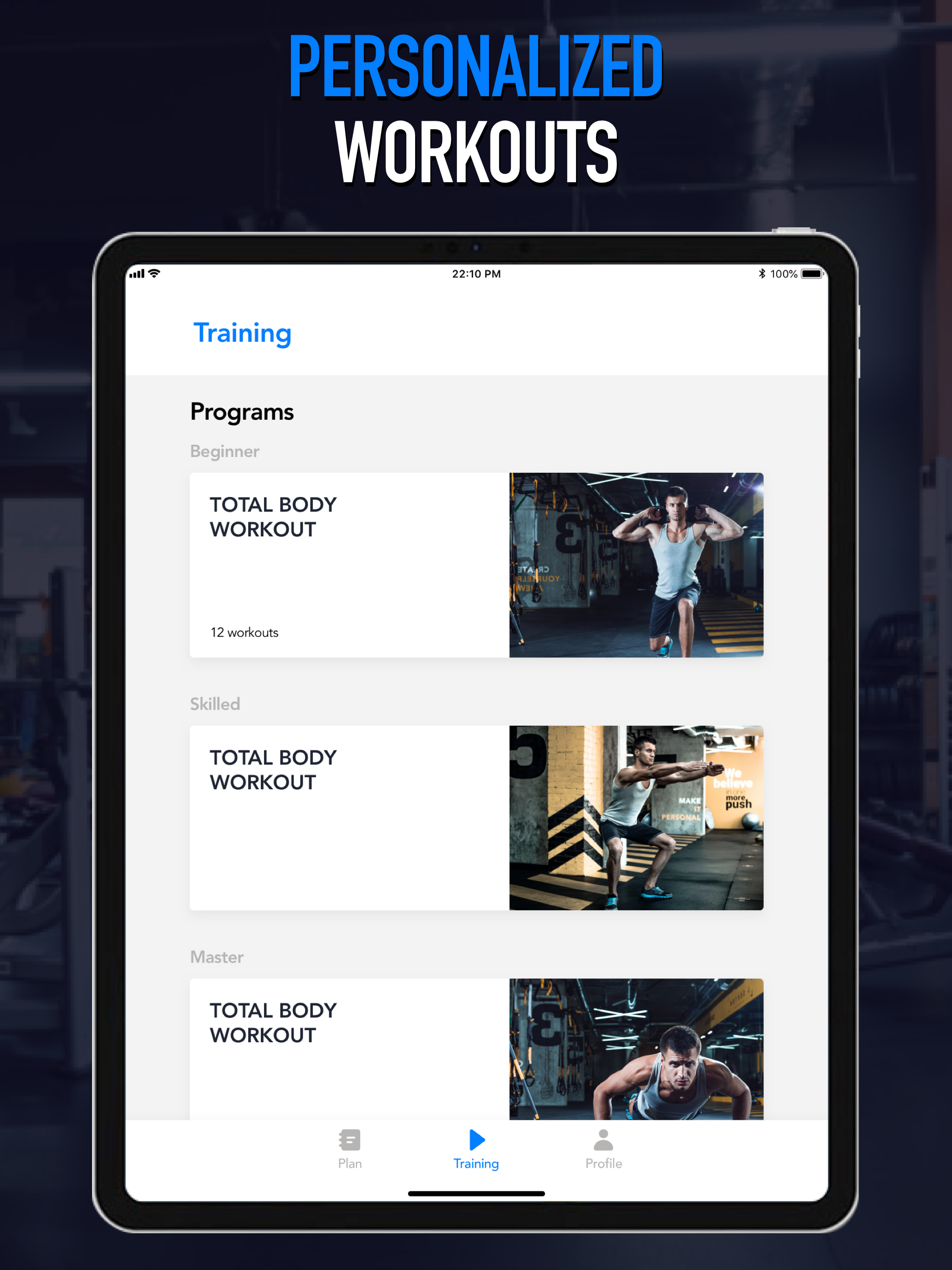 HomeFit Men: Home Workouts screenshot 8