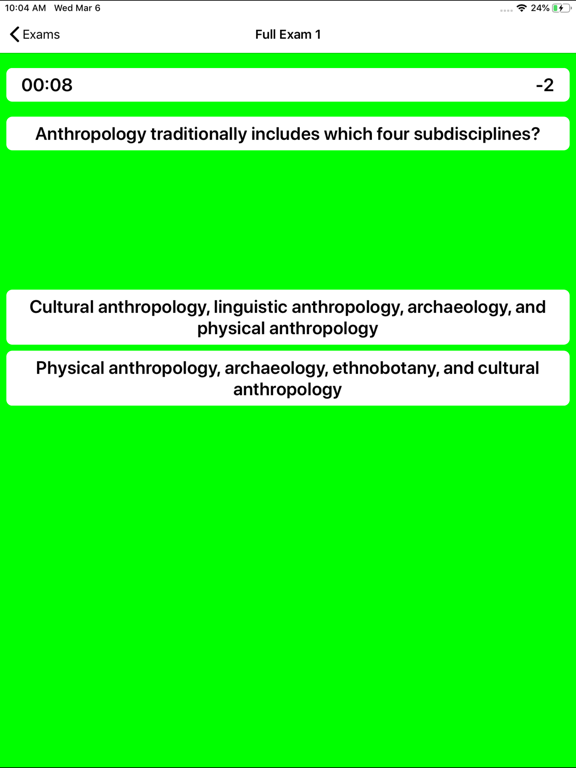 Screenshot #5 for DSST Anthropology Prep
