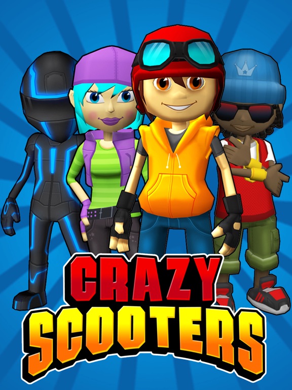 Игра Subway Scooters 3D