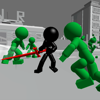 Stickman Killing Zombie 3D