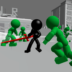 ‎Stickman Killing Zombie 3D
