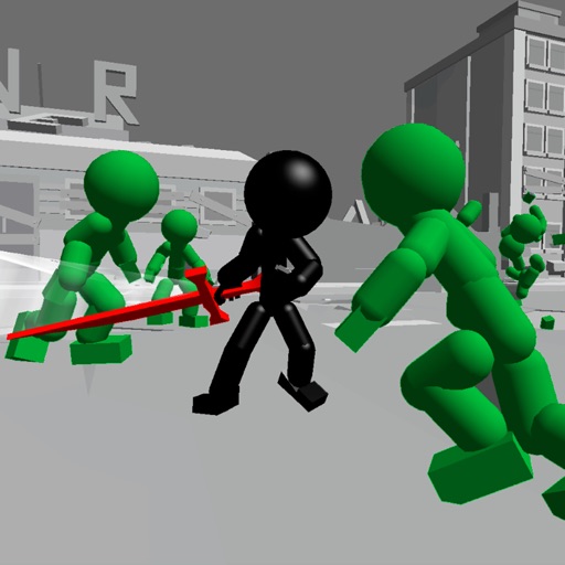 Stickman Killing Zombie 3D icon