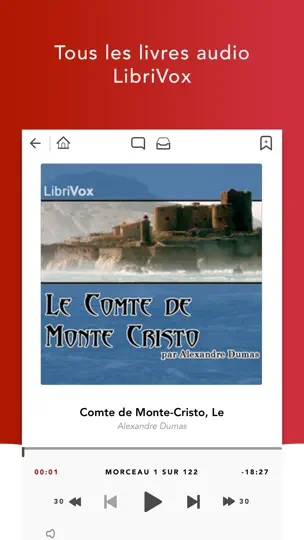 Capture d'écran de Audiobooks HQ Livres Audio sur iPhone 1