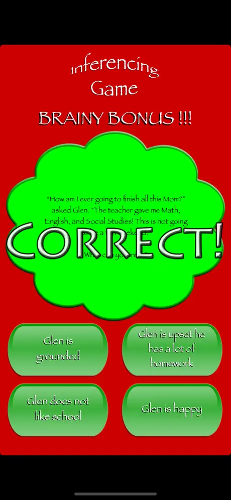Brainy Skills Inferencing Game