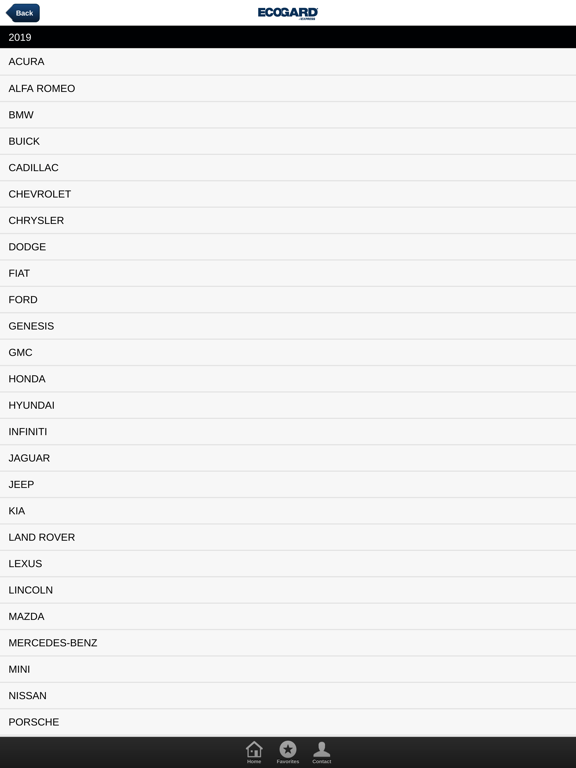Screenshot #5 pour ECOGARD EXPRESS FILTER GUIDE