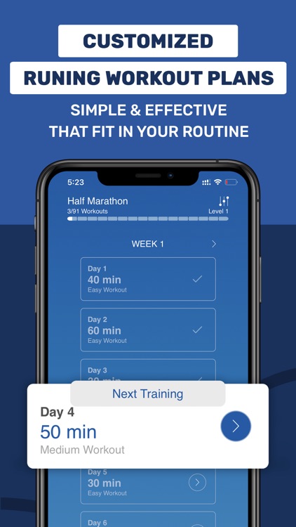 Half Marathon- 21K Run App
