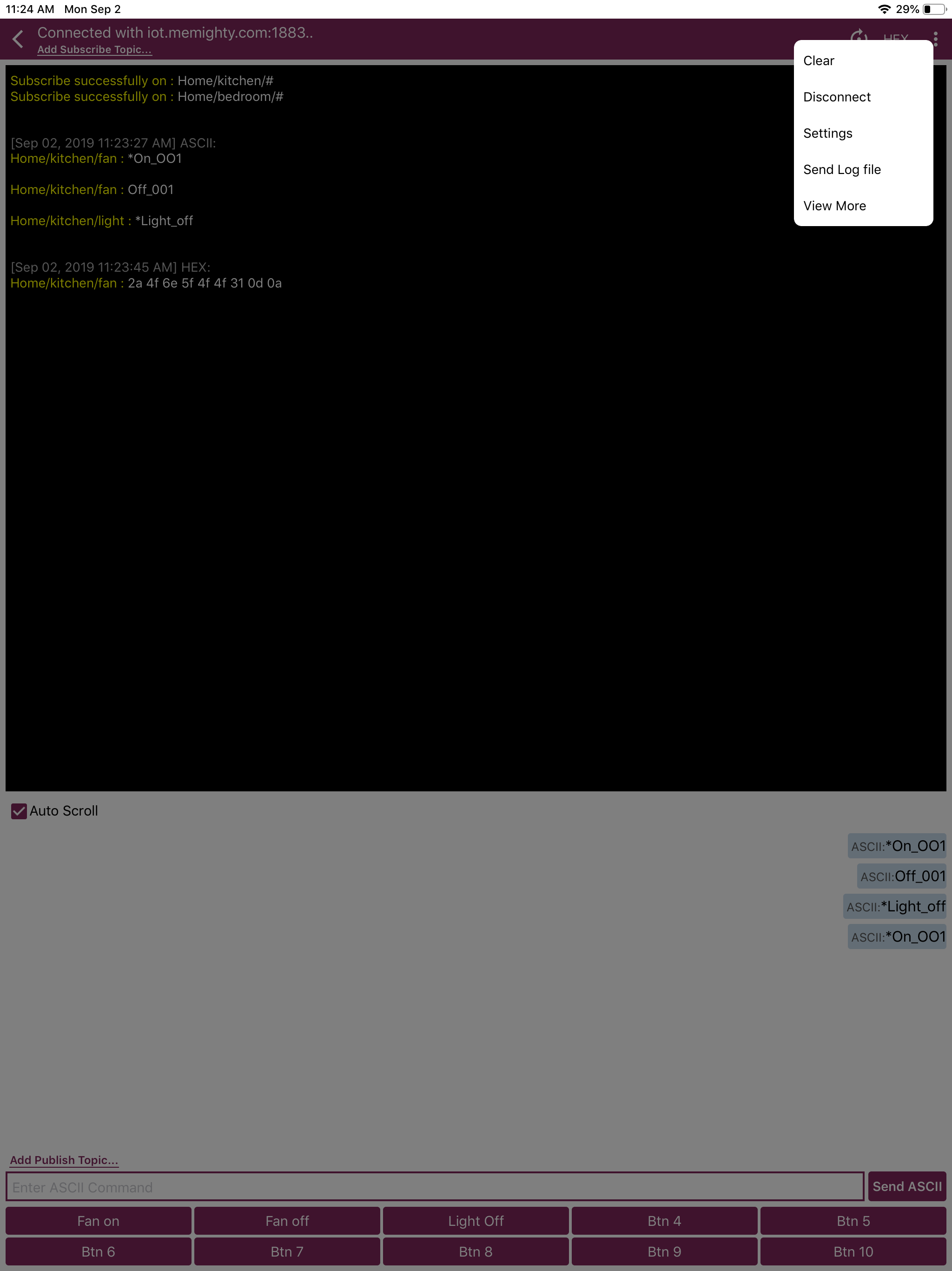 MQTT Terminal Pro screenshot 15