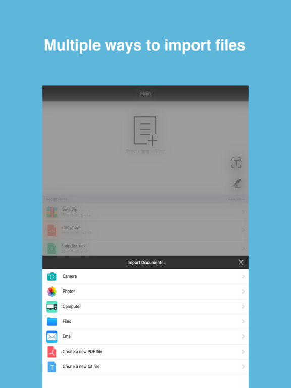 SignMe - Sign & Scan PDF Docs iPad screenshot 4 - Business app