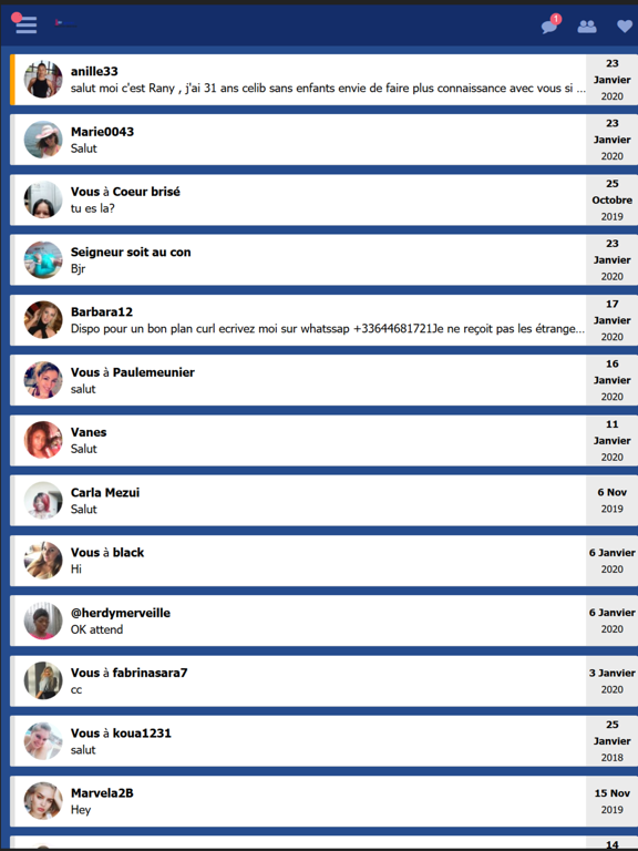 Screenshot #6 pour Rencontre Célibataire Serieuse