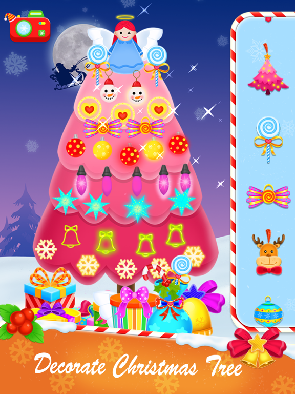 Christmas Dress Up & Snowman iPad screenshot