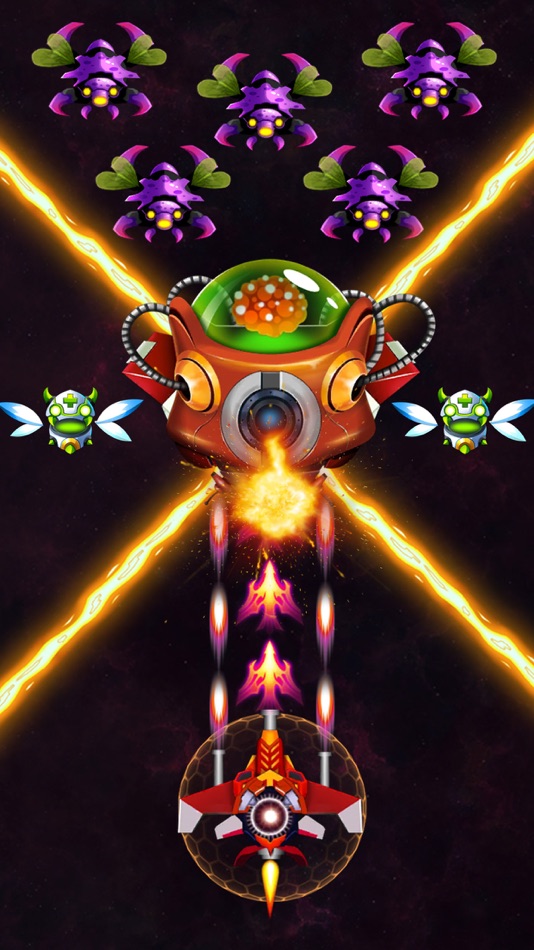 #4. Galaxy Invader : Alien Shooter (iOS) 由: Trang Do Quynh