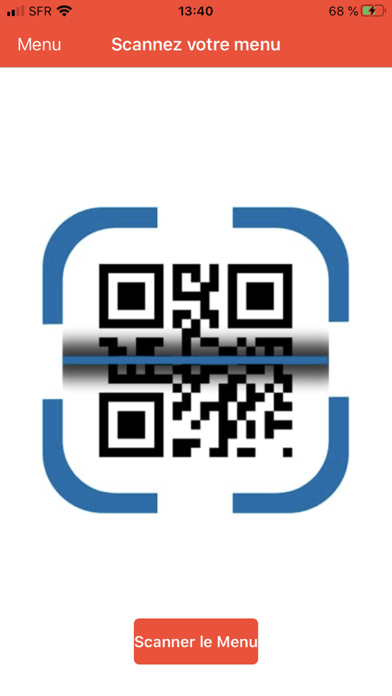Screenshot #1 pour Scan Menu