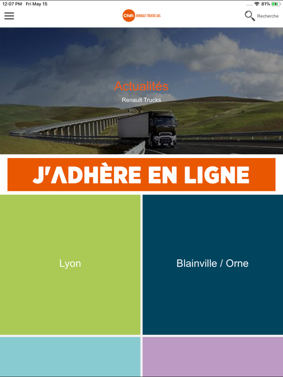 Screenshot #4 pour CFDT RTSAS