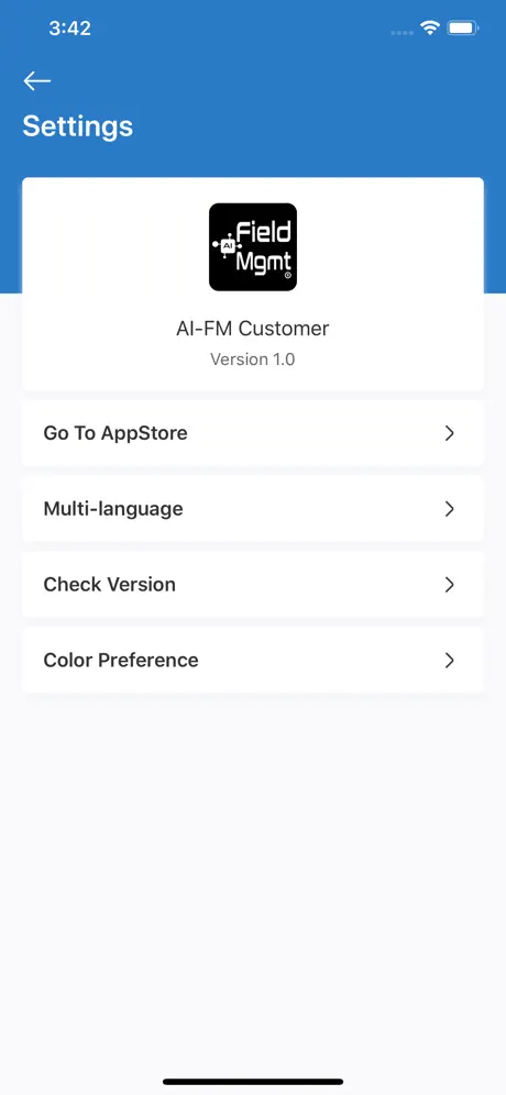 AI-FM Customer App