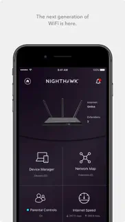 netgear nighthawk - wifi app iphone screenshot 1