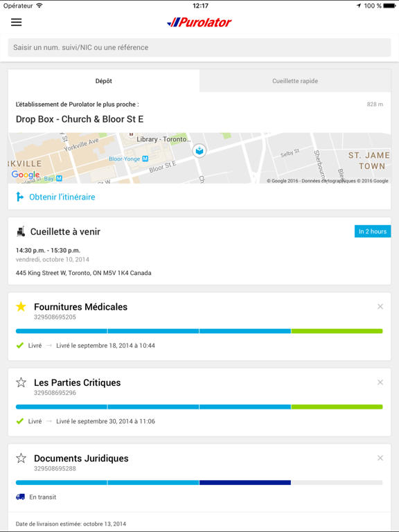 Screenshot #4 pour Purolator