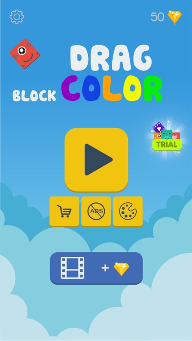 Screenshot #1 pour Drag Block Color : Puzzle Game