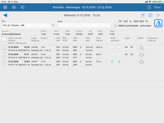 Screenshot #4 pour Skippertools - Logbook & More