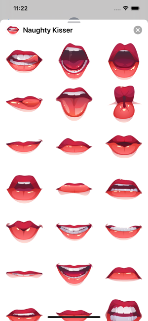 Naughty Sexy Kiss & Dirty Lips(圖2)-速報App