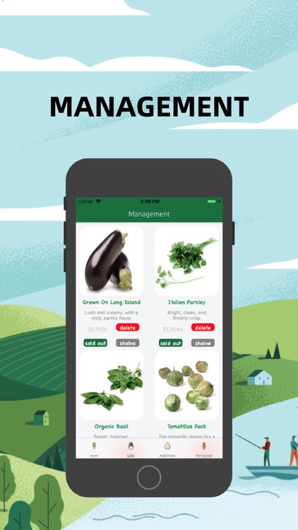 Cloudless sky vegetable base