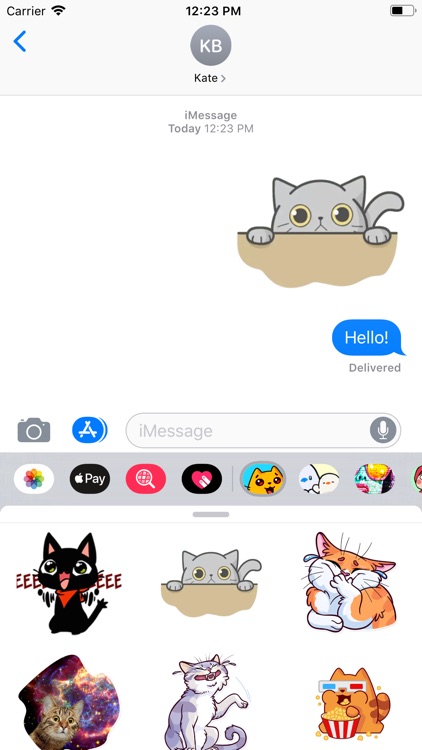 Famous Cats Stickers