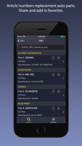 AutoParts for BMW cars screenshot