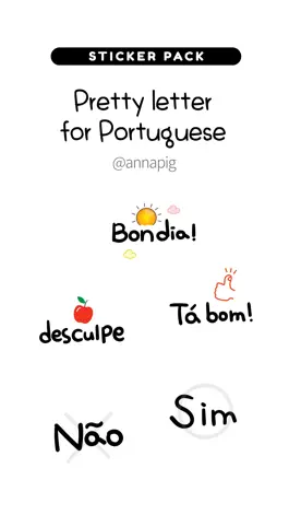 Game screenshot Pretty letter for Portuguese mod apk