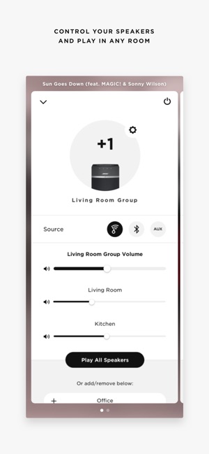 Aplikacja Bose SoundTouch w App Store