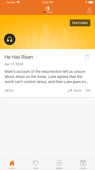 Screenshot #1 pour Faith Family Fellowship